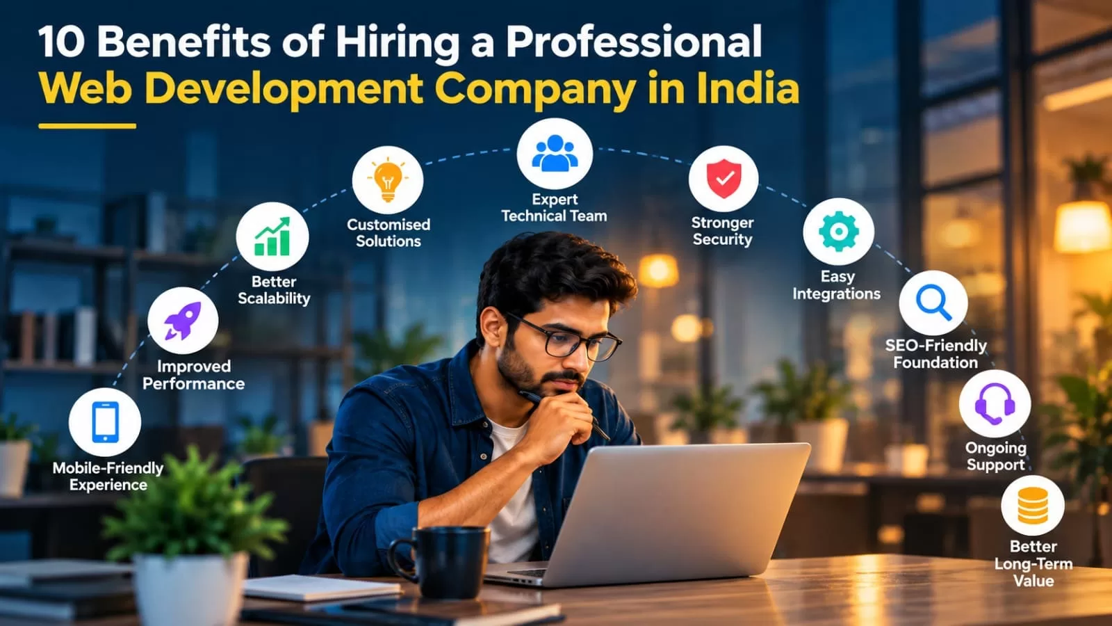 10 Benefits of Hiring a Professional Web Development Company in India